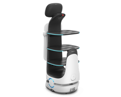 Back side view Keenon T10 Service Robot